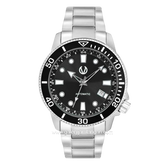 CHRIST VERRA REGENT CV 320226G-11 BLK Silver Dial White Stainless Steel